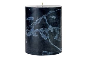 Marble Night Gardenia Scented Candle, XL, Anthracite