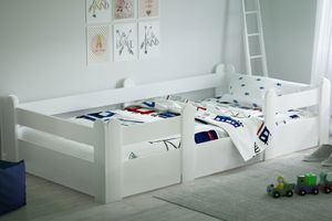Svea Montessori Children's Bed, 90 x 190 cm, White