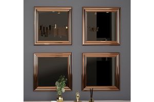 Mone 4 Piece Mirror Set, Bronze