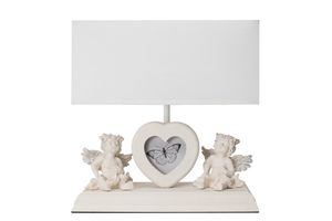 Misto Angel Framed Table Lamp, White