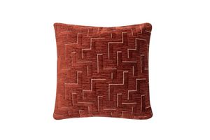 Githa Cushion Cover, 45x45 cm, Terracotta