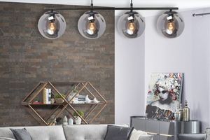 Gage Glazen Hanglampen Serie, Gerookt Grijs