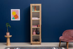 Luke Bookcase, 40 cm, Oak