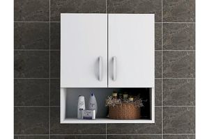 Aqua Bathroom Cabinet, White