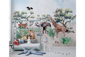 Elly Forest Printed Wallpaper, Multi