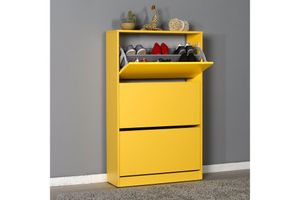 Adore Flat Duo 3-Tier Large Shoe Storage Cabinet