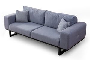 Everest 3-Sitzer Sofa, Blau