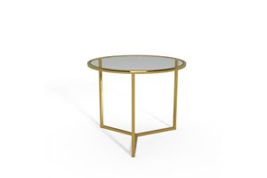 Lane Side Table, Brass