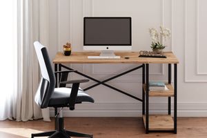 Ceramical Desk, 60 x 120 cm, Pine