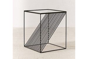 Sohomanje Illusion Side Table, Black