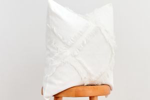 Ribeauville Cushion Cover, 50 x 50 cm, White