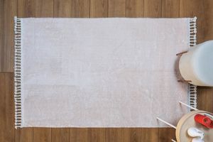 Ilario Shaggy Rug, 50 x 80 cm, Cream