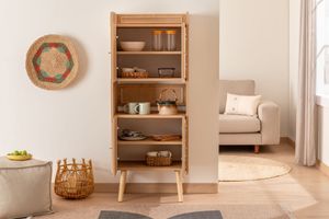 Torenna Hallway Storage Cabinet, Oak