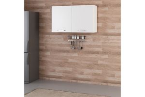 Medway Wandmeubel, 120 cm, Wit