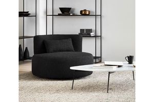 Oslo Fauteuil, Zwart