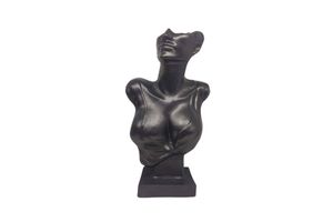 Vrouwen Buste Sculptuur, Zwart