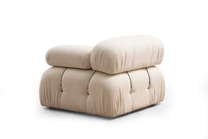 New Bubble Enkele Module Met Rechterarm, Ecru