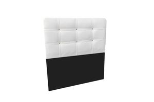 Bílé čelo postele Ferro, 100 cm