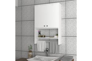 Vira Bathroom Cabinet, White