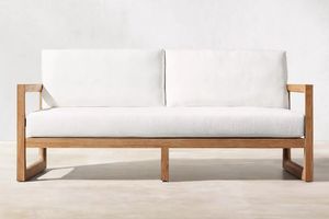Sohomanje 2-Sitzer Sofa aus Holz