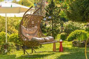 Eldorado Hangstoel voor 2 Personen, Beige