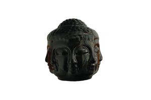 Buddha Deko-Objekt, Schwarz
