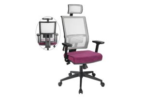 Puruha Office Chair, Purple