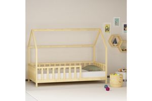 My Little Home Natural Wood Children's Montessori Bed Frame