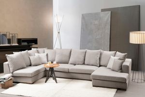 Grande Hoekbank Rechts, Beige