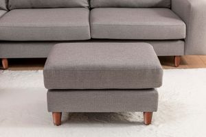 Merlin Pouffe, Melange Grey