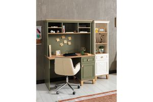 Pracovní stůl Cool v barvě borovice-zelená