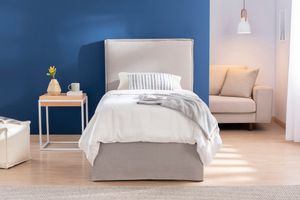 Luna Sage Boxspring Set, Grijs