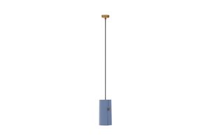 Modré stropní svítidlo Move, 12 cm