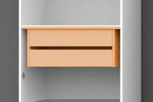 Ety Kledingkast Lade Module Met 2 Deuren