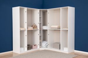 Luna Kledingkast Zonder Deur, Hoek