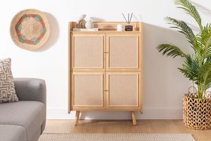 Torenna Living Room Cabinet, Oak
