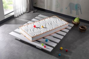 Dětská pěnová matrace v bavlněném potahu, 90x200, BED19, BEDPARK SUPER 