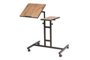 Glen Letter Laptoptafel, Pijnboom en Zwart