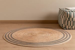Wit Woven Jute Rug, Natural