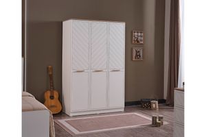 Fiorra Kleiderschrank mit 3 Türen