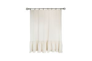 Natural Vintage Curtain, 100 x 185 cm, Cream