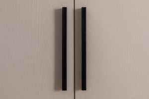 Handvat Lang Recht, Zwart