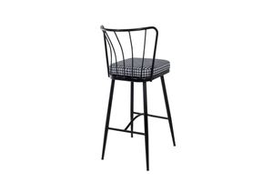 Moon Barstoel, Zwart