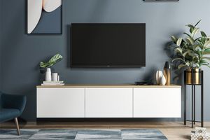 Neon TV Unit, 160 cm, White