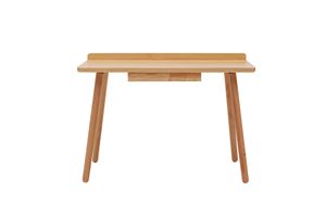 Přírodní dřevěný pracovní stůl Novak