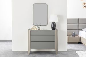Rodin Chest of Drawers, Grey