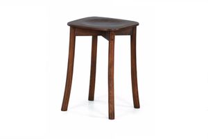 Beau Stool, Walnut