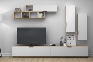 Jura TV-Möbel, 280 cm, Eiche