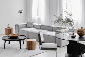 Frid Modulaire Linnen 3-Zitsbank