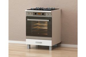 Freddie Onderkast voor Oven, Wit